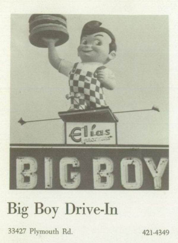 Big Boy Restaurants (Elias Brothers, Elias Bros) - Livonia - 33427 Plymouth Rd (newer photo)